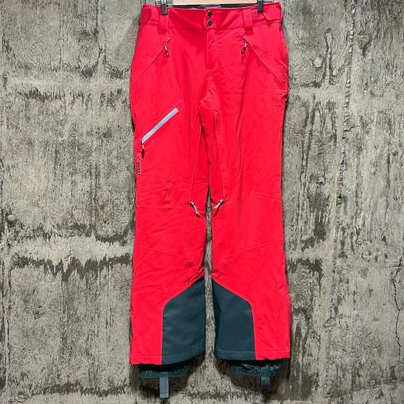 Columbia Titanium ski pant red Omini-heat S regular - Picture 1 of 11